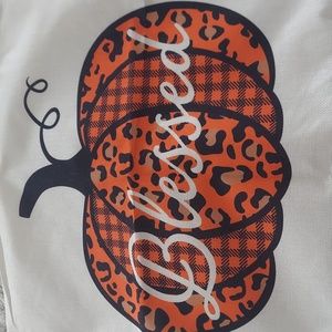 Set of 18 x 18 pillow covers with fall theme